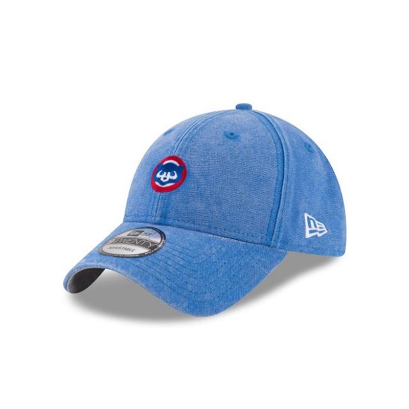 MLB Chicago Cubs Rugged Mini 9Twenty Adjustable (VVZ4691) - Blue New Era Caps